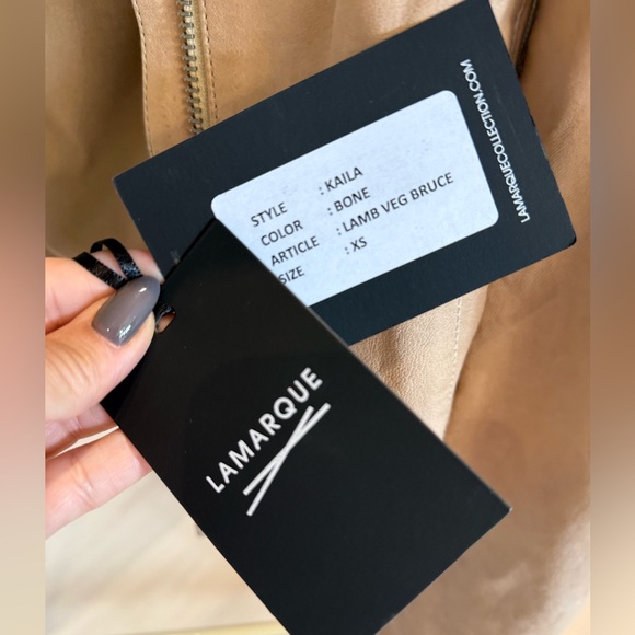 NWT fitted 100% leather jacket - Picture 13 of 13